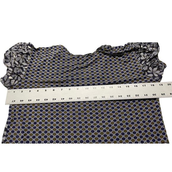 Left of Center Top Womens Size Large L Purple V-Neck Bohemian Prairie Y2K Style - Picture 5 of 6